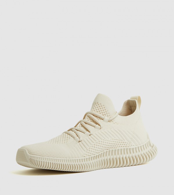 ألدو  aldo-statement-sneakers - أبيض حذاء بدون رباط