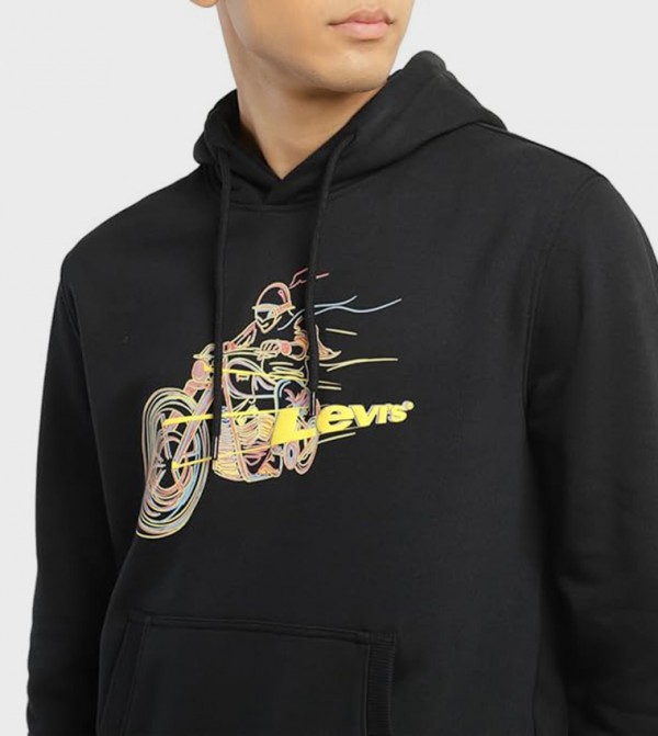 Levi's  Hoodies & Sweatshirts - Black Hoodies