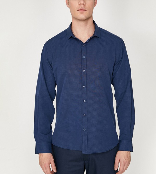 Koton Koton - Blue Casual Shirt