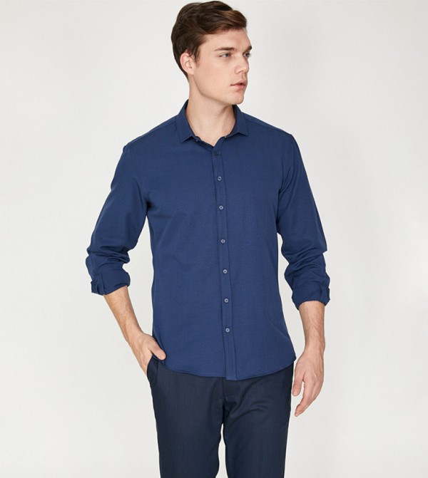 Koton Koton - Blue Casual Shirt
