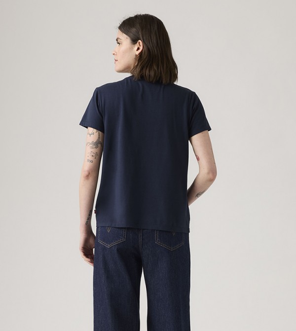Levi's T-Shirts - Navy Short Sleeve T-Shirts