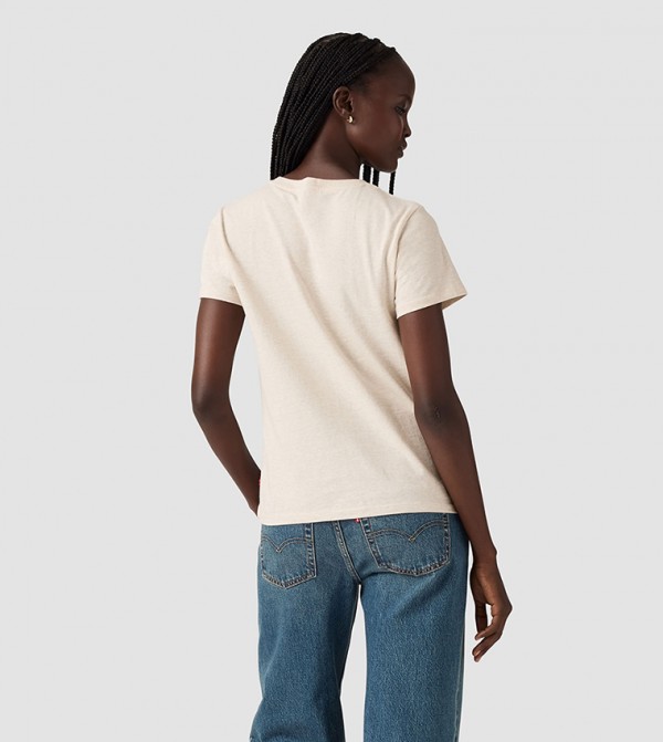 Levi's  - Beige Short Sleeve T-Shirts
