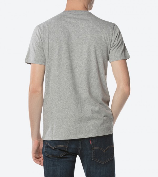 Levi's  - Grey Casual T-Shirts