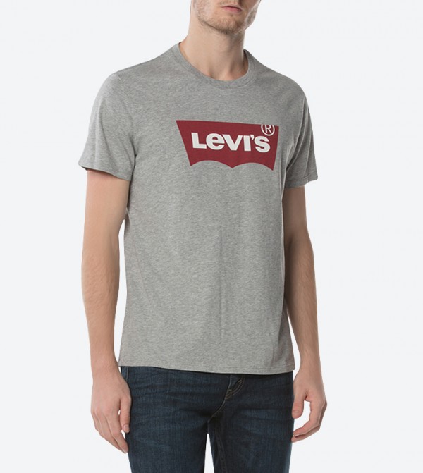 Levi's  - Grey Casual T-Shirts