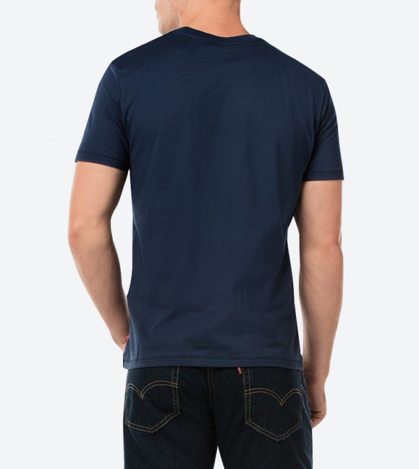 Levi's  - Blue Casual T-Shirts