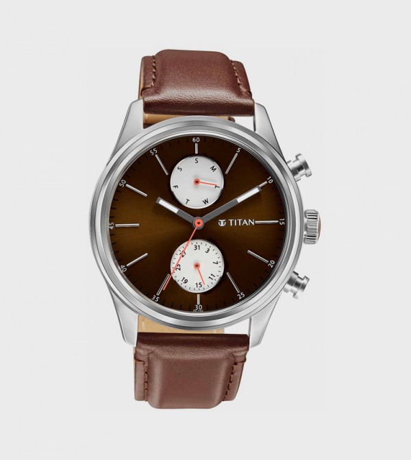 Titan  Watches - Brown undefined