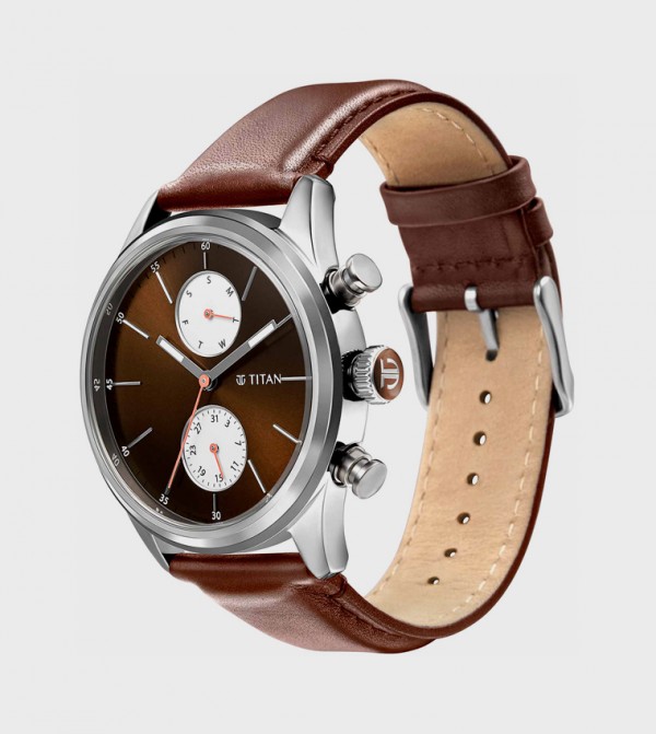 Titan  Watches - Brown undefined
