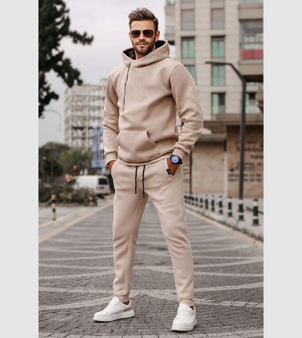 Madmext  - Beige Track Suits
