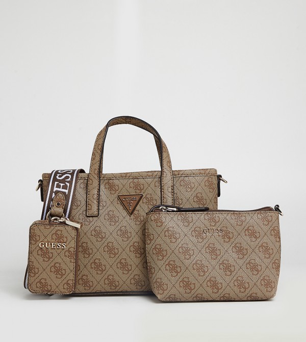 Guess Guess - Brown Tote Bags