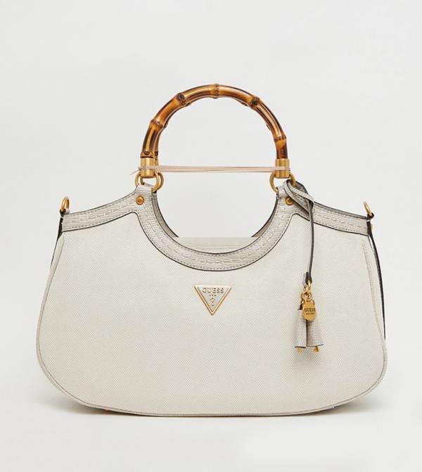 Guess  Satchel Bags - Beige Satchel Bags