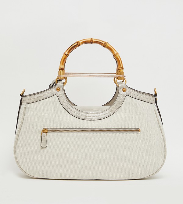 Guess  Satchel Bags - Beige Satchel Bags