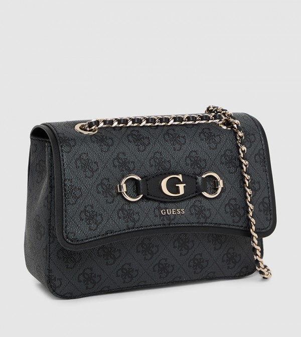 Guess  Shoulder Bags - Black Shoulder bags