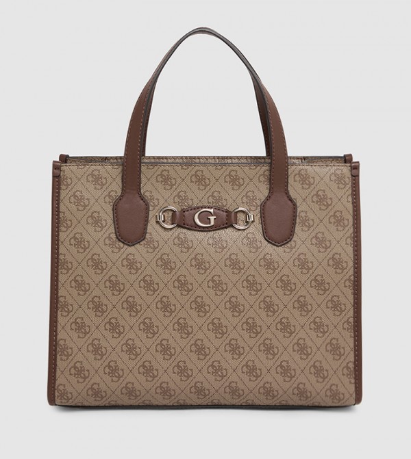 Guess Tote Bags - Brown Tote Bags