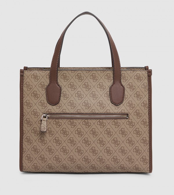 Guess Tote Bags - Brown Tote Bags