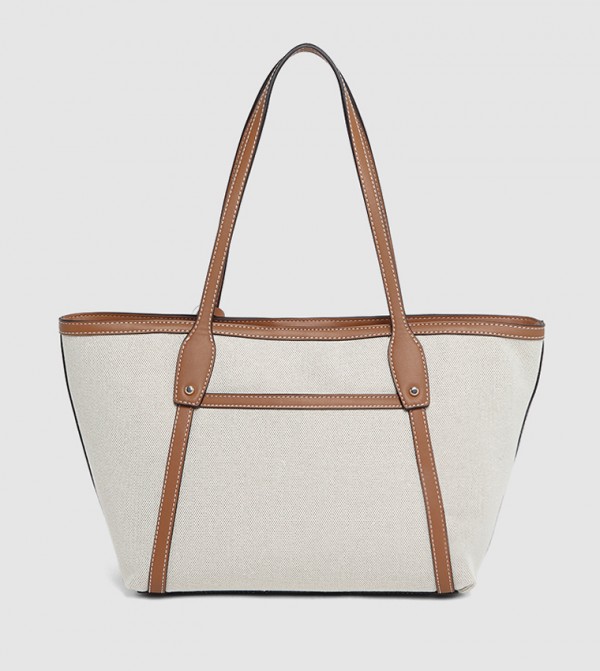 Guess Guess - Beige Tote Bags