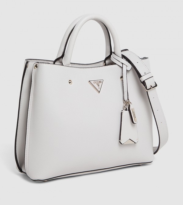 Guess Guess - Off White Satchel Bags