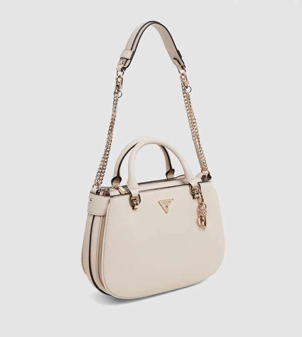 Guess  Satchel Bags - Beige Satchel Bags