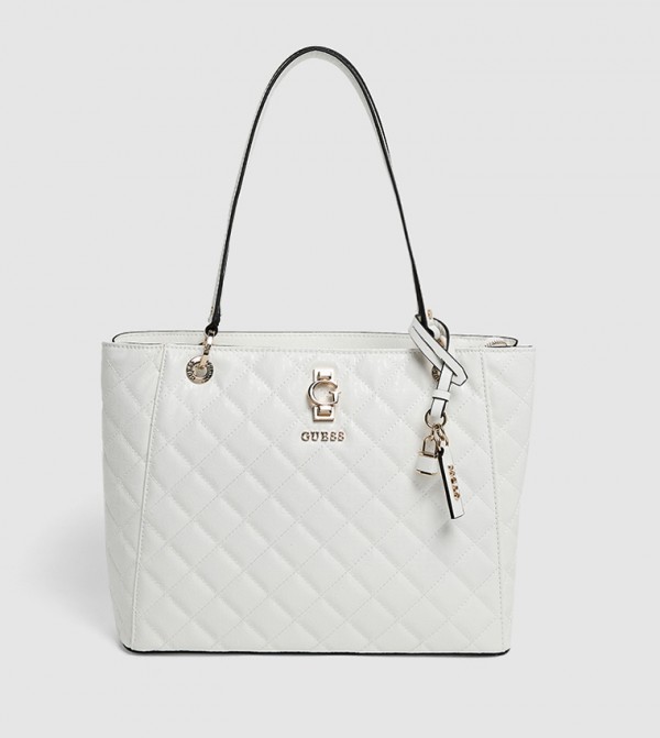 Guess Guess - White Tote Bags