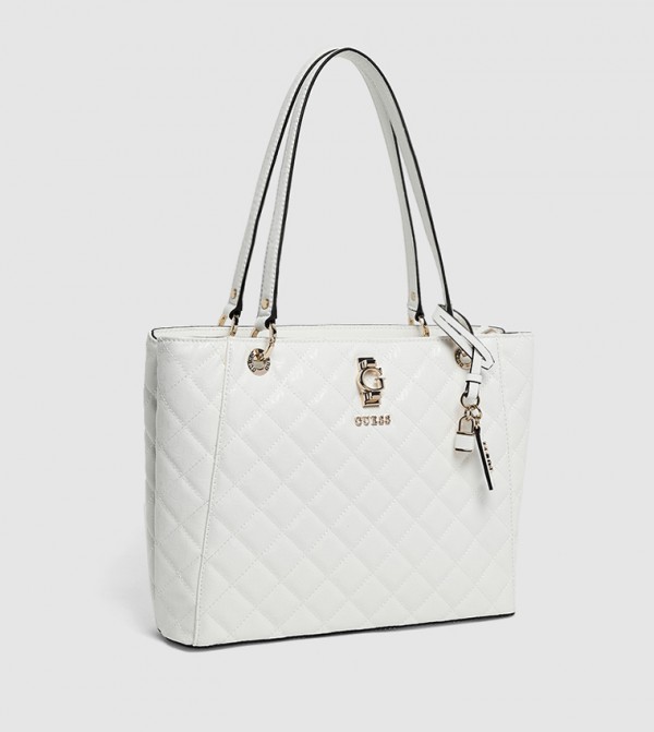 Guess Guess - White Tote Bags