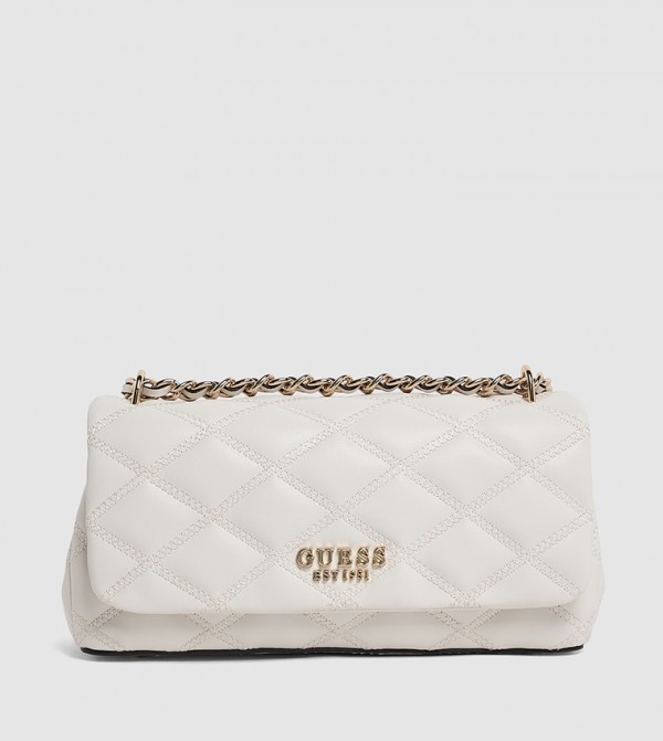 Guess  - White Cross Body Bags