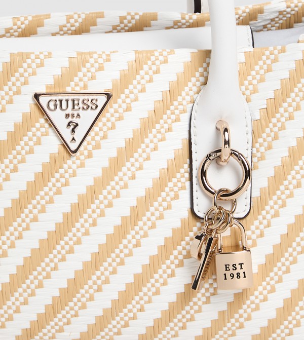 Guess Guess - Beige Satchel Bags