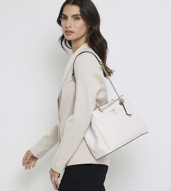 Guess  Handbags - White Shoulder bags