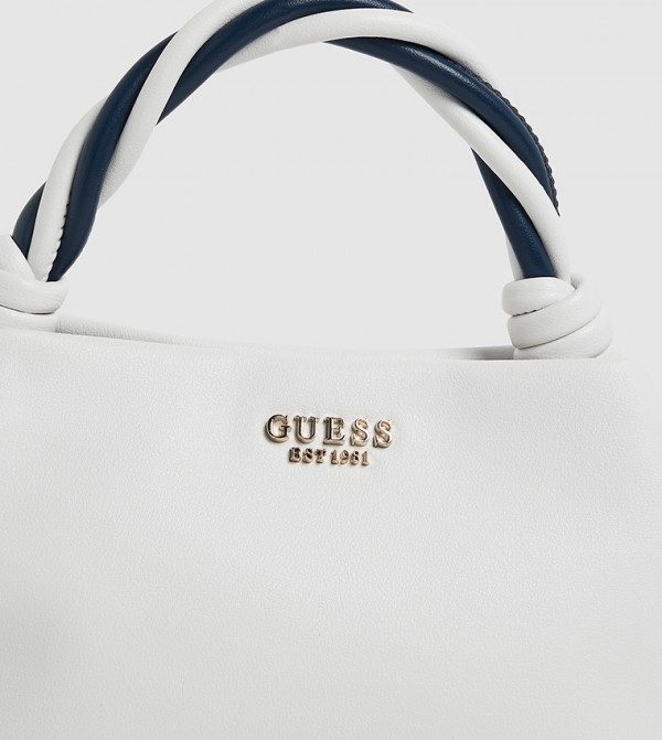 Guess  - White Handheld Bags