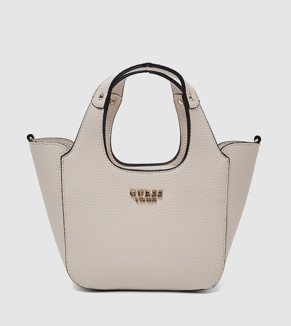 Guess Guess - White Tote Bags