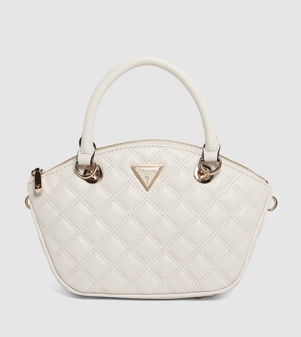 Guess  Bags - White Satchel Bags