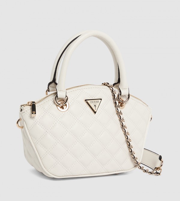 Guess  Bags - White Satchel Bags