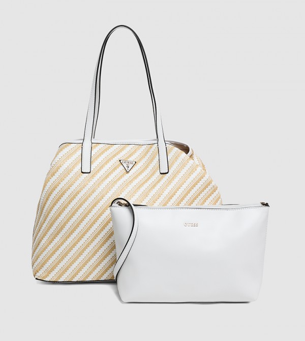 Guess  - Beige Tote Bags