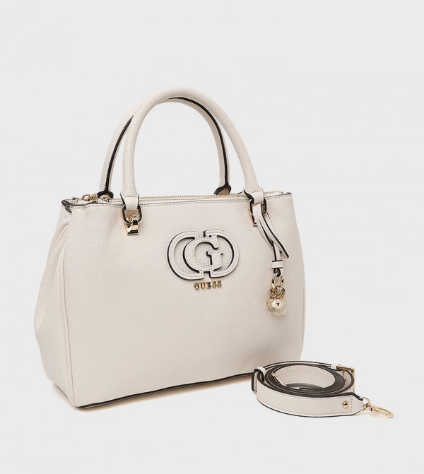 Guess Guess - Off White Satchel Bags