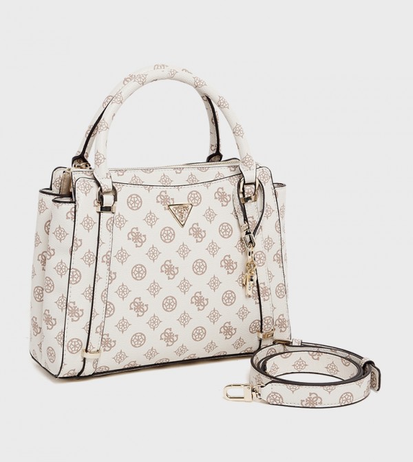 Guess Guess - Off White Satchel Bags