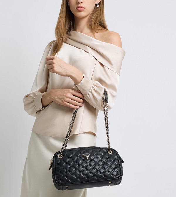 Guess  Shoulder Bags - Black Shoulder bags
