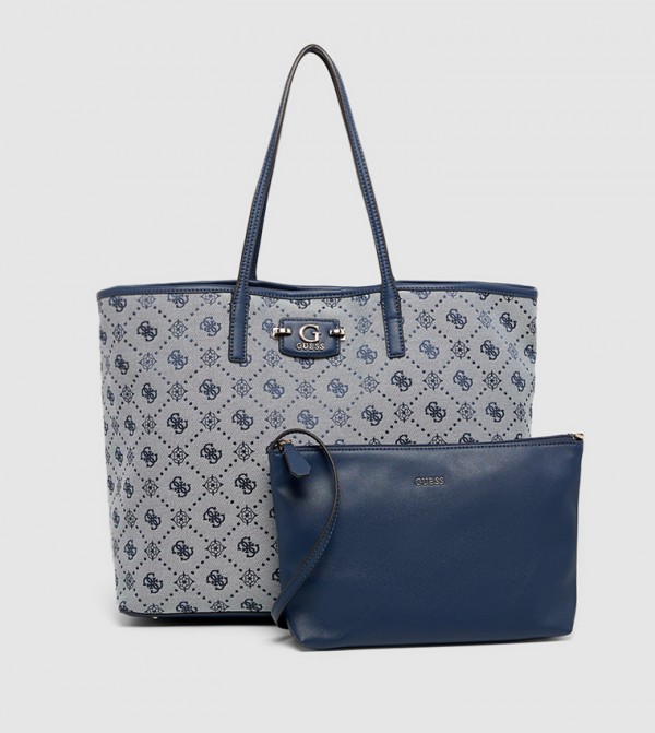 Guess Guess - NAVY BLUE Tote Bags