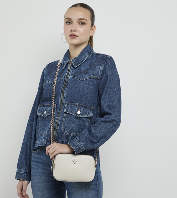 Guess Guess - Off White Cross Body Bags