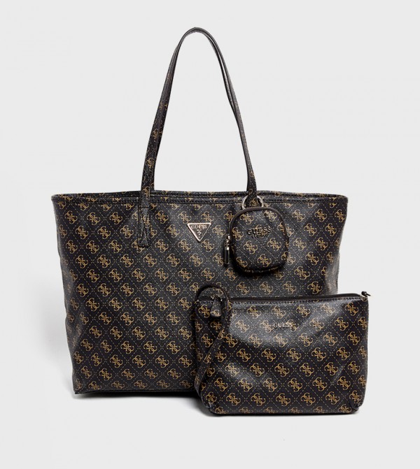 Guess  - Brown Tote Bags