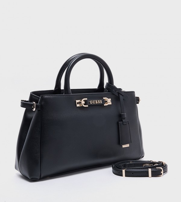 Guess  Handheld Bags - Black Handheld Bags