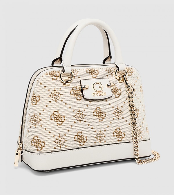Guess Guess - Cream Satchel Bags