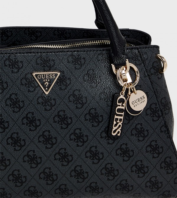 Guess  Satchel Bags - Black Satchel Bags