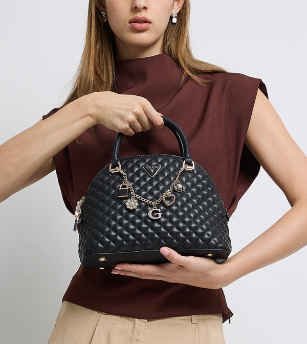 Guess  Satchel Bags - Black Satchel Bags