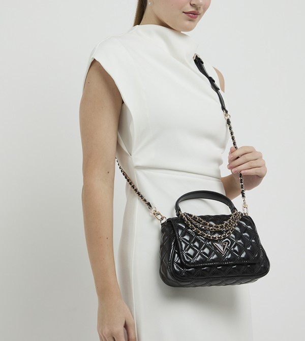 Guess  Handheld Bags - Black Handheld Bags