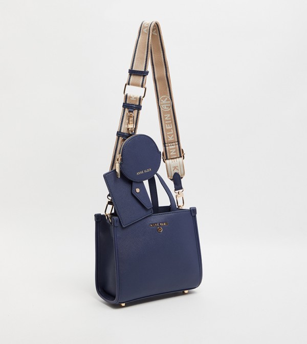 Anne Klein  Tote Bags - Navy Tote Bags