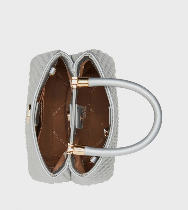 آن كلاين آن كلاين - فضي Satchel Bags