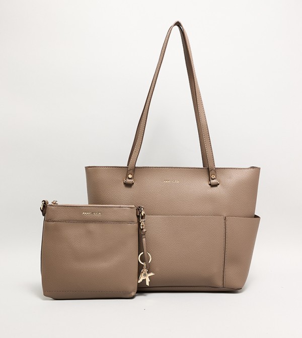 Anne Klein  Tote Bags - Taupe Tote Bags
