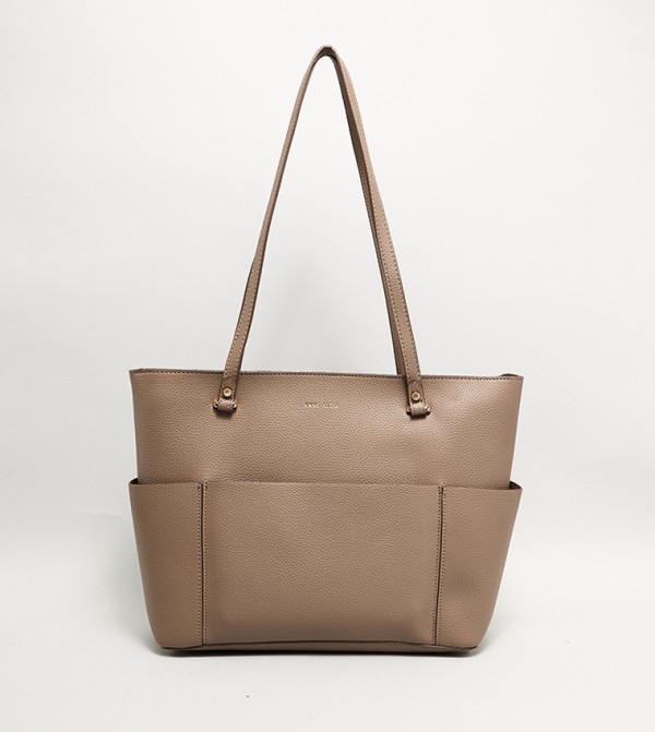 Anne Klein  Tote Bags - Taupe Tote Bags