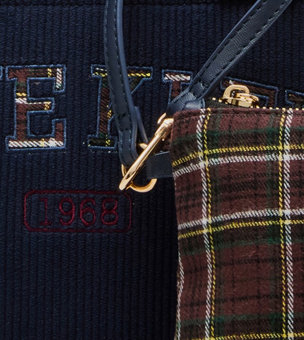 Anne Klein  - Navy Tote Bags