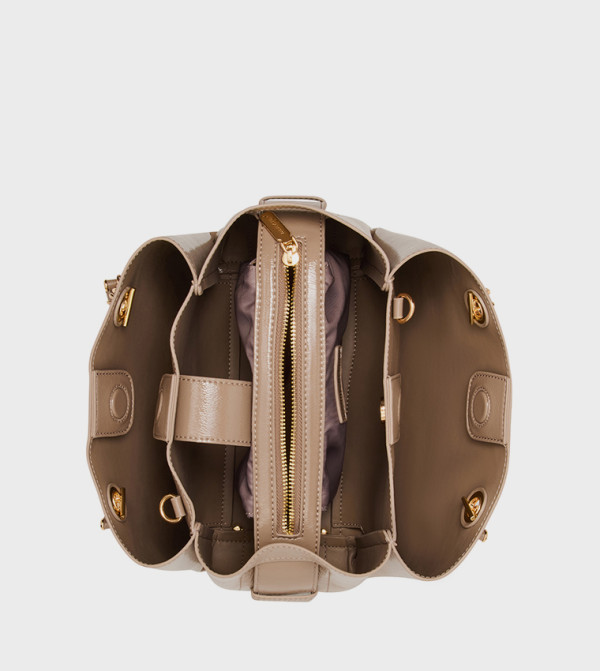 Anne Klein  Satchel Bags - Beige Tote Bags