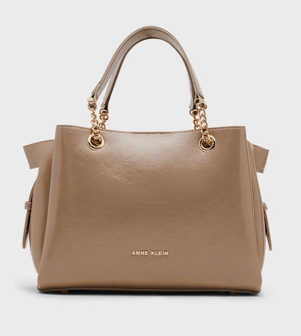 Anne Klein  Satchel Bags - Beige Tote Bags