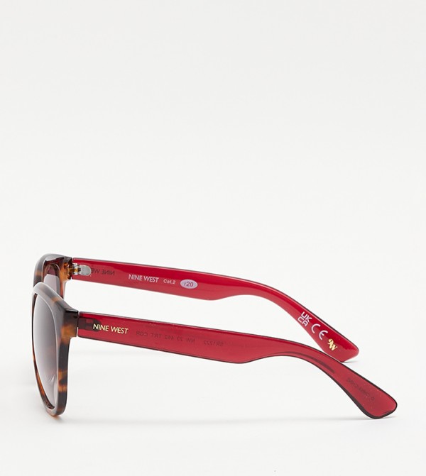 Nine West  Sunglasses - Brown Square Sunglasses